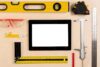 measuring tools on the table