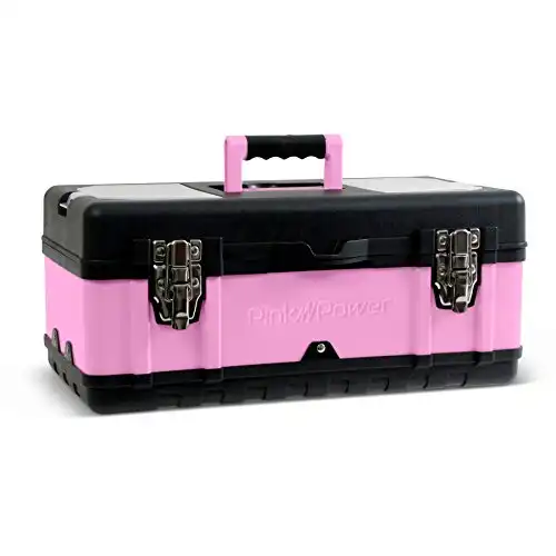 Pink Power Pink Tool Box for Women