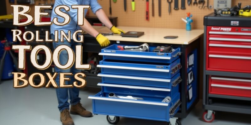 5 Best Rolling Tool Boxes [ 2025 Reviews ]
